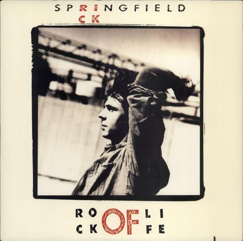 RICK SPRINGFIELD「EFX Alive」パンフレット、ビールグラス RICK SPRINGFIELD「EFX Alive」パンフレット、ビールグラス